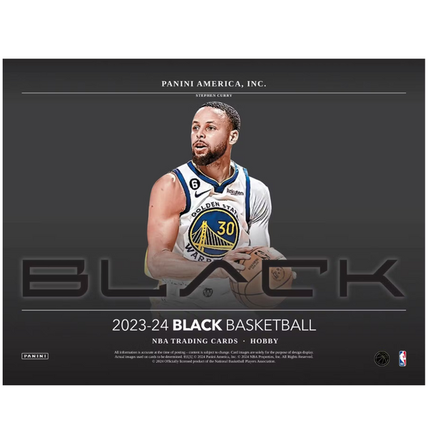 2023/24 Panini Black Basketball Hobby 12 Box Case