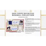 2024 Topps Definitive Baseball Hobby 2 Box Case