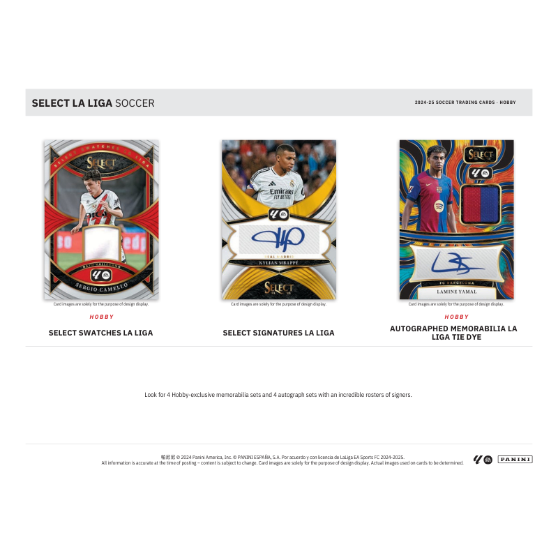 2024/25 Panini Select La Liga Soccer Hobby 12 Box Case