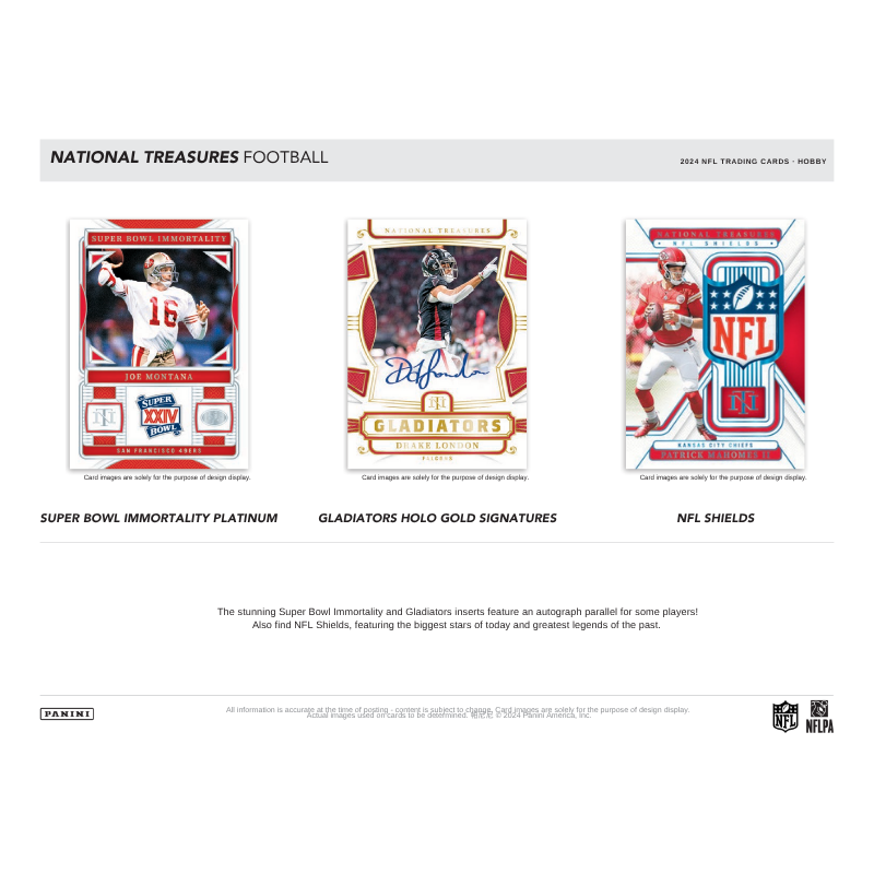 2024 Panini National Treasures Football Hobby Box